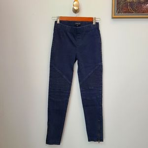 Beulah Denim-Look Leggings
